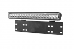 Led Bar Proiector cu Suport Numar Auto Flexzon, 3 functii, 38cm, 55W, 4768lm, 12V - 24V, E-Mark