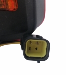 Far cu LED dreapta intermitent, potrivit pentru tractor, mașină de recoltat, excavator, plug de zăpadă, etc. - 4 diode, 12W, 1000lm