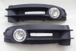 Nou! Kit de înlocuire directă cu halogeni cu grile și becuri cu LED faruri de ceață pentru Volkswagen CADDY 2003-2009