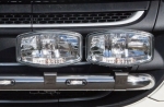 Far oval 12V 24V 9,6 inchi și 6 LED-uri 2 funcții pentru camion