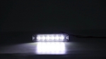 Set Lumina alba chihlimbar 6 LED 15W 2 buc
