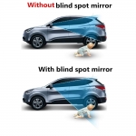 Set 2 oglinzi auto pentru unghi mort, rotunde, pentru oglinzile laterale 360°