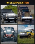 Led bar lumina combinata pentru ATV, SUF, Jeep 4x4, Camion 12 - 24V 155cm
