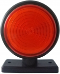 Led Indicator de gabarit, pentru camion, 12-24V cu efect neon roșu și galben
