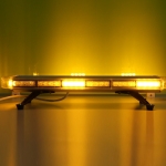 Led lampa de semnalizare de urgenta cu magneti, 15 moduri de functionare, lumina galbena portocalie E-Mark E9 pentru platforma de asistenta rutiera pluguri de zapada excavatoare si altele, 76.2 сm, 12-24V