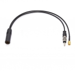 Cablu Adaptor Antena Flexzon Dab + FM/AM, Splitter, SMB DAB Auto Radio Activ