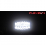 LED Proiectoar Flexzon, 3 functii, 24,5cm x 13,9cm, 52W, 4100lm, 12V - 24V, E-Mark, pentru TIR, DAF, MAN, SCANIA