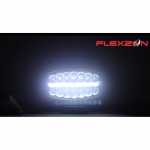 LED Proiectoar Flexzon, 3 functii, 24,5cm x 13,9cm, 52W, 4100lm, 12V - 24V, E-Mark, pentru TIR, DAF, MAN, SCANIA