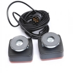 Set Lumini Spate Auto Magnetice Remorca sau Platforma, 12V, 7,5m Cablu